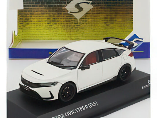 HONDA CIVIC TYPE-R 2022 ホワイト/ SOLIDO 1/43 ミニカー