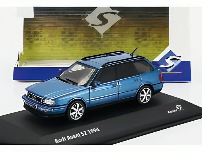 Audi S2 Avant 1994 ペリカンブルー/ SOLIDO 1/43 ミニカー
