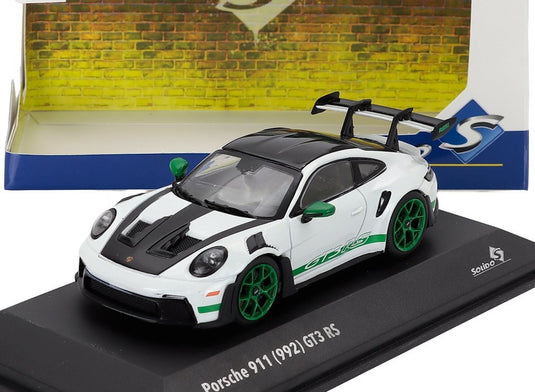 Porscheポルシェ 911 992 GT3 RS Coupeクーペ 2023 ホワイト / SOLIDO 1/43 ミニカー