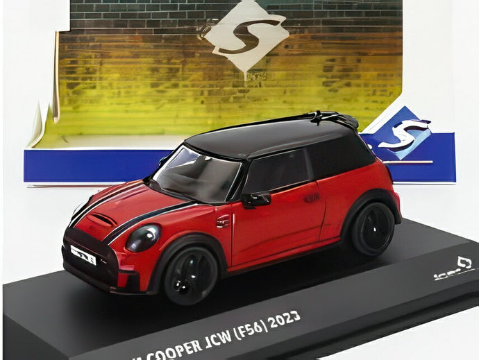 MINI クーパー JOHN WORKS JCW F56 2023 レッド/ SOLIDO 1/43 ミニカー