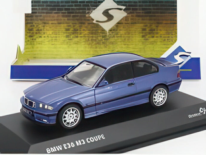 BMW E36 Coupe M3 1999 ブルー/ SOLIDO 1/43 ミニカー