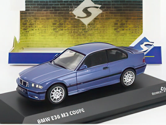 BMW E36 Coupe M3 1999 ブルー/ SOLIDO 1/43 ミニカー