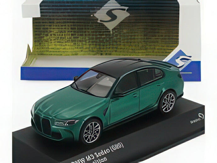 BMW M3 G80 Competition 2023 アイルオブマングリーン/ SOLIDO 1/43 ミニカー
