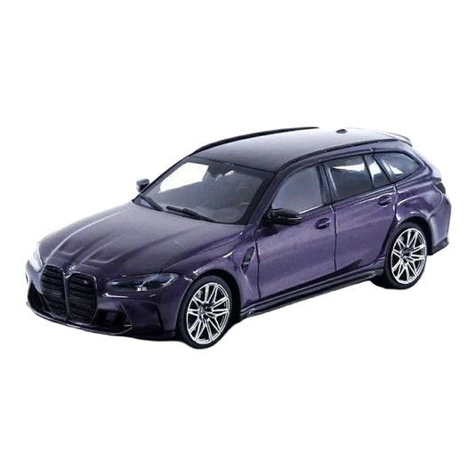 BMW M3 ツーリング (G81) コンペティション 2023 パープル / Solido 1/43 ミニカー