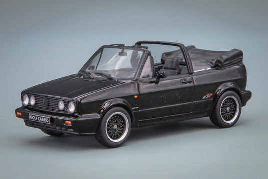 Volkswagen VW Golf I Cabriolet Sportline 1992 ブラック/ SOLIDO 1/43 ミニカー