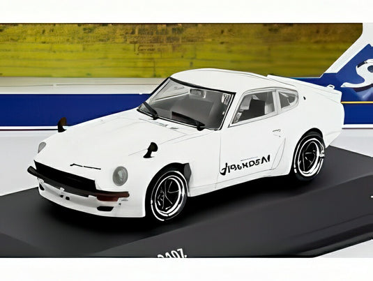 DATSUN 240Z ROCKET BUNNY クーペ 1973 ホワイト/ SOLIDO 1/43 ミニカー