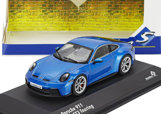 【予約】 Porscheポルシェ 911 992 GT3 TOURINGツーリング COUPEクーペ 2023 シーブルーメタリック / SOLIDO 1/43 ミニカー