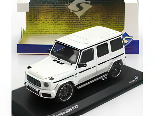 Mercedes-Benz G63 AMG 2022 ダイヤモンドホワイト/ SOLIDO 1/43 ミニカー