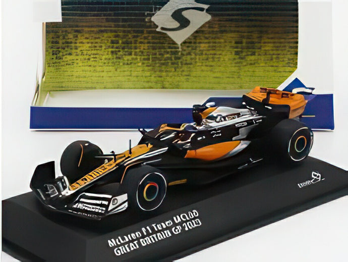 McLAREN F1 MCL60 チーム マクラーレン N 81 4位 イギリスGP 2023 オスカー・ピアストリ オレンジ ブラック/ SOLIDO 1/43 ミニカー