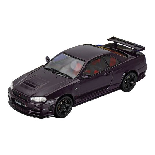 Nissan日産 スカイライン GT-R (BNR34) Z-Tune 1999 パープル / SOLIDO 1/43 ミニカー