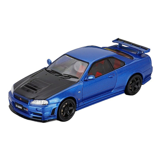 Nissan日産 スカイライン GT-R (BNR34) Z-TUNE ブルー / SOLIDO 1/43 ミニカー