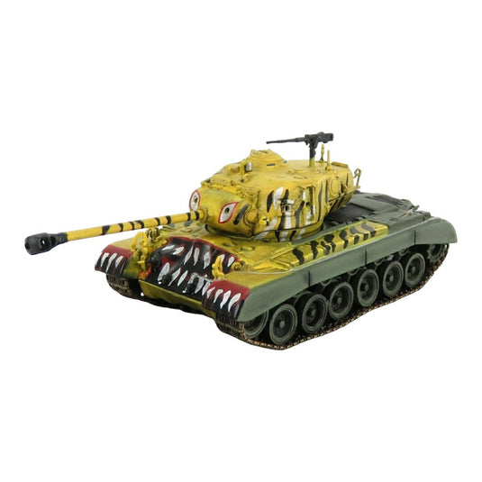 M26 パーシング タンク 第6戦車大隊 朝鮮戦争 1951 ミリタリーカモフラージュ / SOLIDO 1/72 ミニカー ミリタリー模型