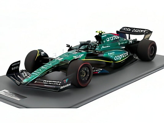 【予約】ASTON MARTIN F1 AMR23 ARAMCO No.14 2023 イギリスGP 7位 F.アロンソ グリーン/ Spark 1/12 ミニカー