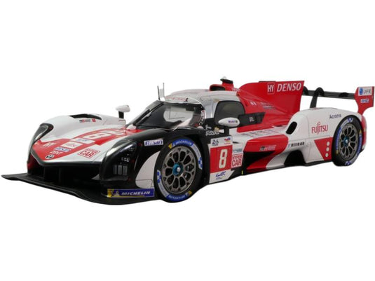 トヨタ GR010 Hybrid 2022年 ルマン24時間レース 優勝 #8 Buemi Hirakawa Hartley/ Spark 1/18 ミニカー