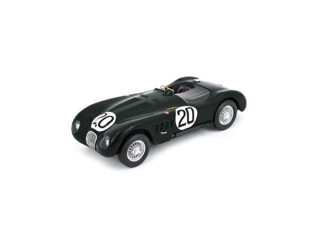 1951 ジャガー XK 120 C #20 P Walker/P Whitehead ルマン24時間優勝/ Spark  1/18 ミニカー