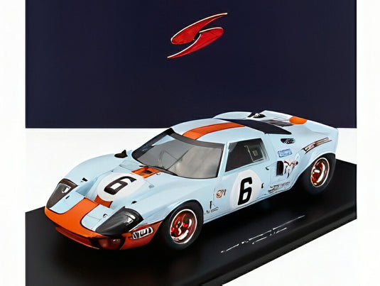 Ford GT 40 MK I 6 優勝 24h LeMans 1969 Ickx Oliver/ Spark 1/18