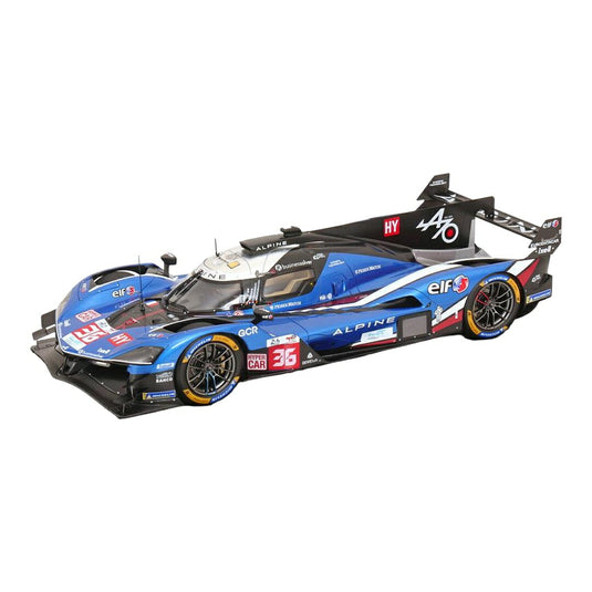 Alpineアルピーヌ A424 2025 No.36 24h Le Mansルマン Schumacher Makowiecki Gounon / Spark 1/18 ミニカー