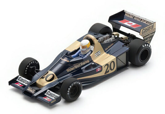 Wolf WR1 20 優勝 モナコGP 1977 Jody Scheckter/ Spark 1/18