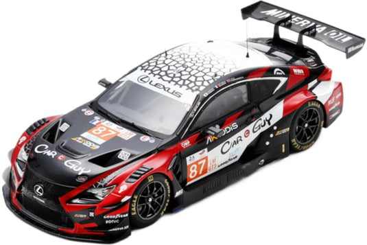 Lexus Rc F Gt3 5.0L V8 チーム Akkodis Asp 87 24H Le Mans 2024 Jack Hawksworth Esteban Masson Takeshi Kimura 18S449/ Spark 1/18 ミニカー