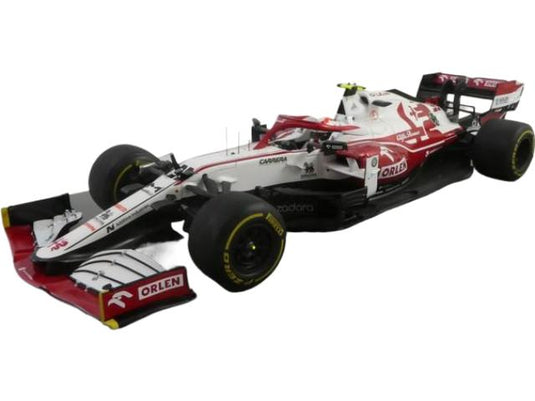 Alfa Romeo C41 2021年 F1 バーレーンGP #99 A.ジョビナッツィ/ Spark 1/18 ミニカー