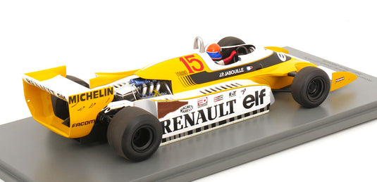 Renault RS11 フランスGP優勝 Jabouille 1979 ケース付/ Spark 1/18 ミニカー
