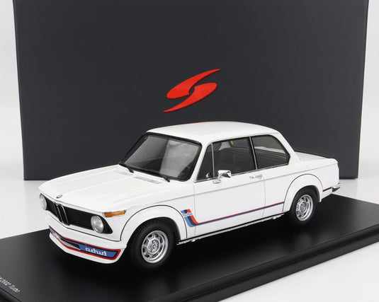 BMW 2002 TURBO 1973 ホワイト/ Spark 1/18 ミニカー