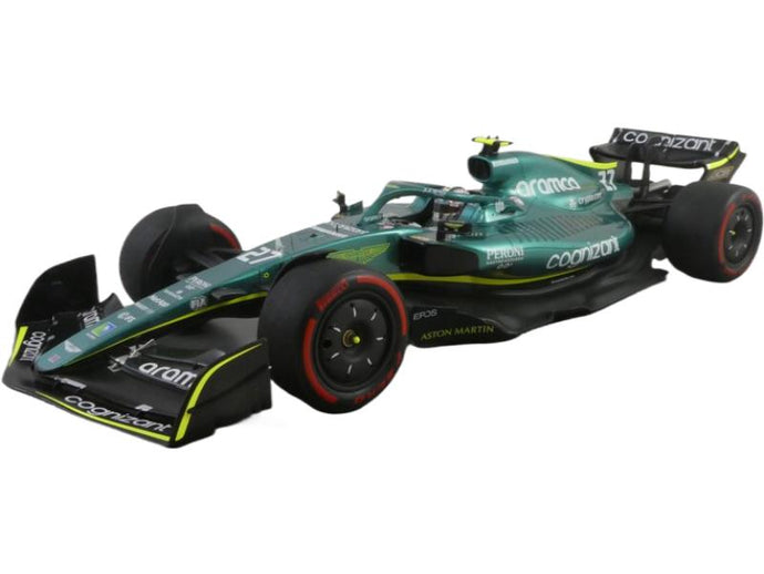 Aston Martin AMR22 2022年 F1 バーレーンGP #27 N.ヒュルケンベルグ/ Spark 1/18 ミニカー