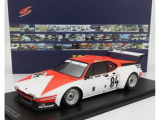 Bmw M1 M88 3.5L チーム Bmw Motorsport Gmbh 84 24H Le Mans 1980 H J Stuck D Lacaud H G Burger Con Vetrina   Special Box 18S833/ Spark 1/18 ミニカー