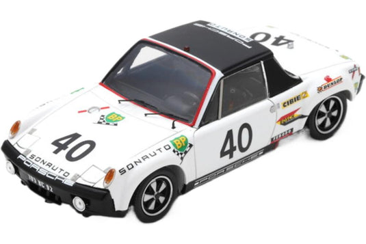 Porsche 914 6 1991Cc Coupe チーム Etablissements Sonauto 40 ウィナー Class 24H Le Mans 1970 C Ballot Lena G Chasseuil   18S854/ Spark 1/18 ミニカー