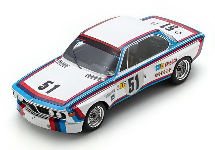BMW 3.0 CSL 51 11位 Le Mans 24H 1973 D Quester T Hezemans/ Spark 1/18