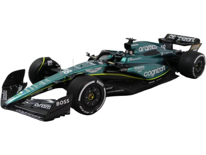 Aston Martin AMR23 2023年 F1 バーレーンGP #18 L.ストロール/ Spark 1/18 ミニカー