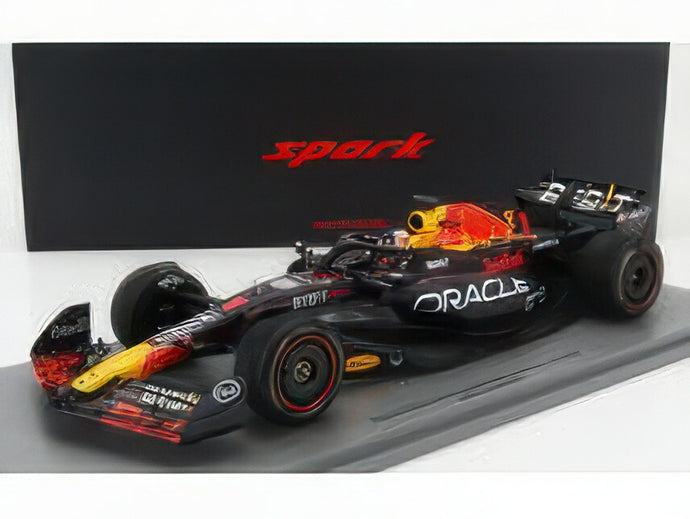 【予約】RED BULL F1 RB19 チーム ORACLE RED BULL RACING N 1 ワールドチャンピオン ウィナー モナコGP 2023 マックス・フェルスタッペン マットブルー/ Spark 1/18 ミニカー