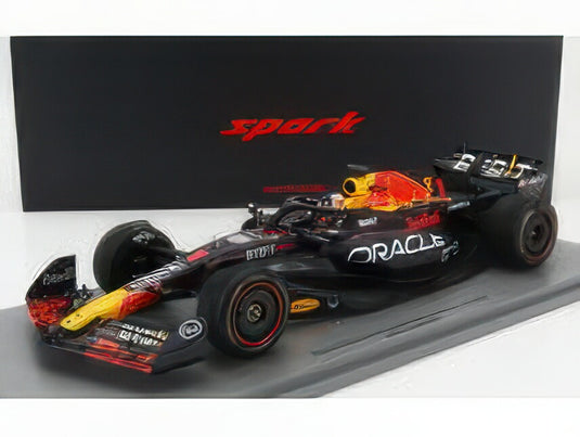 【予約】RED BULL F1 RB19 チーム ORACLE RED BULL RACING N 1 ワールドチャンピオン ウィナー モナコGP 2023 マックス・フェルスタッペン マットブルー/ Spark 1/18 ミニカー
