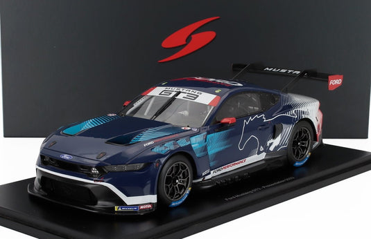 FORD USA マスタング GT3 5.4L V8 TEAM MULTIMAC N 64 IMSA プレゼンテーション 2023 ブルー / Spark 1/18 ミニカー