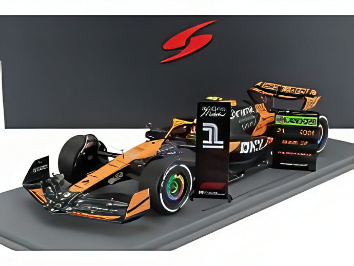 【予約】McLAREN F1 MCL38 No.4 2024 マイアミGP 優勝 L.ノリス オレンジ ブラック/ Spark 1/18 ミニカー