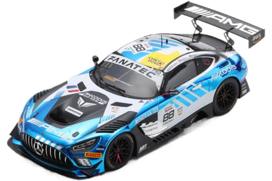 Mercedes Benz Amg Gt3 チーム Akkodis Asp 88 2位 24H スパ 2023 R Marciello T Boguslavskiy J Gounon   18SB071/ Spark 1/18 ミニカー