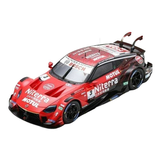 Nissan日産 Z Motul No.3 SuperGT500 2023 Chiyo-Takaboshi レッド / SPARK MODEL 1/18 ミニカー