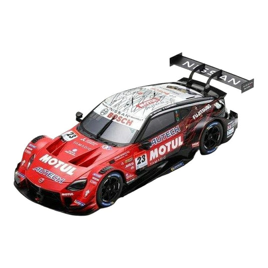 Nissan日産 Z Motul Autech No.23 SuperGT500 2023 Matsuda-Quintarelli レッド / SPARK MODEL 1/18 ミ