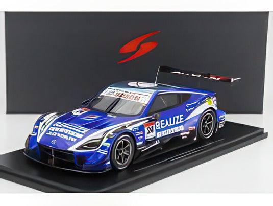 NISSAN TYPE Z チーム リアライズ アドバン 近藤レーシング N 24 GT500クラス SUPER GT 2023 佐々木大樹 平手晃平 2トーンブルー ホワイト/ Spark 1/18 ミニカー