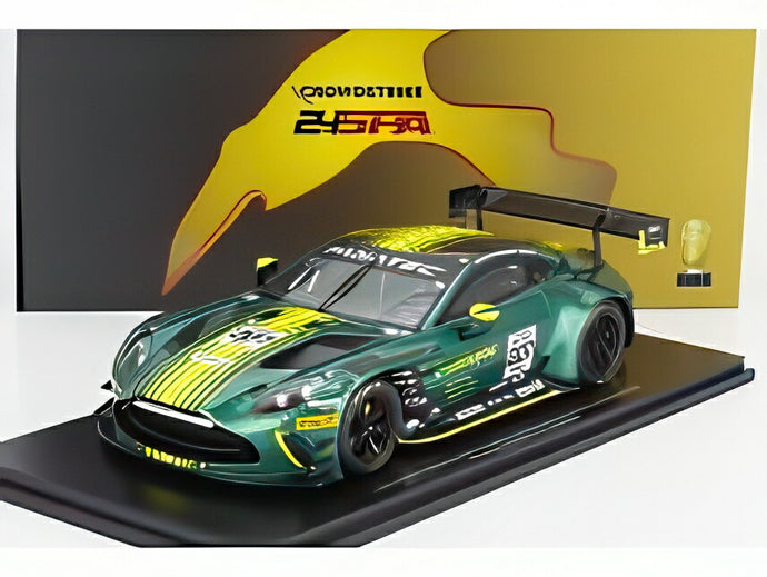 【予約】ASTON MARTIN ヴァンテージ AMR GT3 EVO ComToYou Racing No.007 2024 スパ24時間 ブルー イエロー/ Spark 1/18 ミニカー