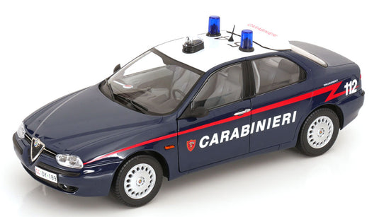 Alfa Romeo 156 2.0 ツインスパーク カラビニエリ 1997/ Mitica 1/18 ミニカー
