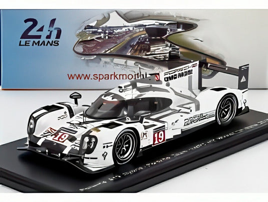 PORSCHE 919 HYBRID PORSCHE N19 2015年 ルマン24時間 優勝 E.バンバー N.タンディ N.ヒュルケンベルグ ホワイト/ Spark 1/43 ミニカー