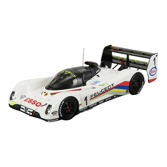 【予約】 PEUGEOT- 905 EVO1bis SA35 3.5L V10 TEAM PEUGEOT TALBOT SPORT N 1 WINNER 24h LE MANS 1992 DEREK WARWICK -