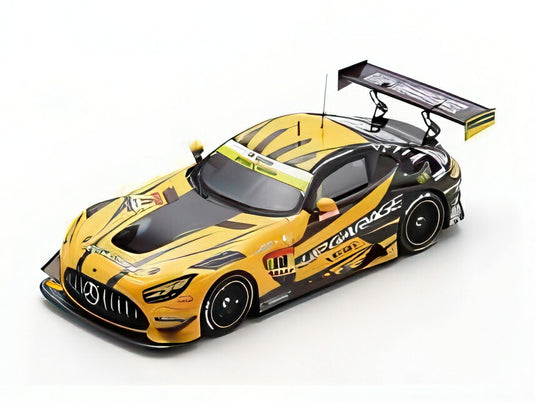 【予約】MERCEDES BENZ AMG GT3 EVO UPGARAGE No.18 2025 SUPER GT イエロー ブラック/ Spark 1/43 ミニカー