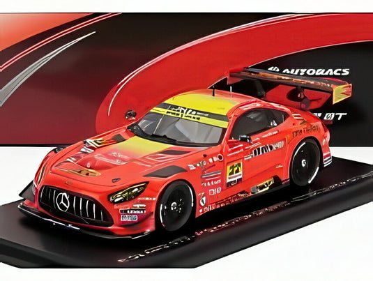 【予約】MERCEDES BENZ AMG GT3 EVO R'QS MOTOR SPORTS No.22 SUPER GT 2025 加納政樹/東海林大馬 オレンジ/ Spark 1/43 ミニカー