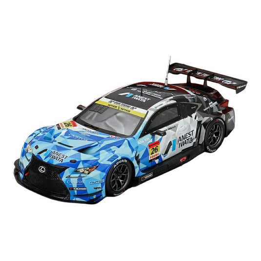 LEXUSレクサス RC F GT3 2025 No.26 ANEST IWATA RACING GT300 SUPER GT IGOR FRAGA HIRONOBU YASUDA B / Spark 1/43 ミニカー