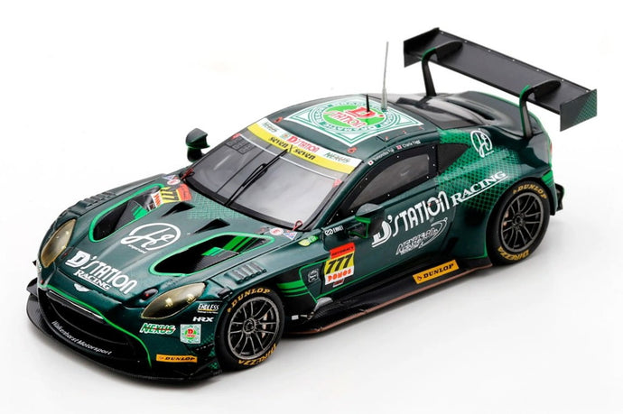 【予約】ASTON MARTIN VANTAGE AMR GT3 EVO N777 SUPER GT GT300 2025 藤井智之 チャーリーファッグ グリーン/ Spark 1/43 ミニカー