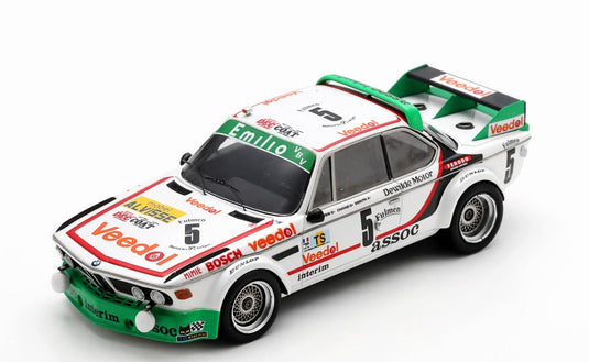 【予約】BMW 3 0 CSL チーム ASOC INTERIM 5号車 1976年 24h SPA 優勝 CHAVAN J.M.DETRIN N.DEMUTH ホワイト/グリーン/ Spark 1/43 ミニカー