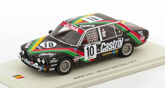 BMW 530i スパ24時間 優勝 1977 Castrol Joosen/Andruet/ Spark 1/43 ミニカー