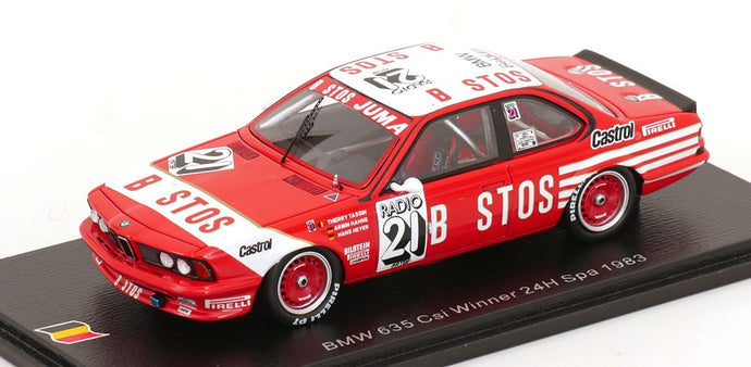 BMW 635 CSI E24 1983/ Spark 1/43 ミニカー